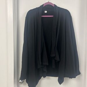 Old Navy Women's Black Open Front Cardigan